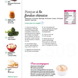 plaque fondue chinoise