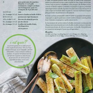 poireaux rôtis parmesan