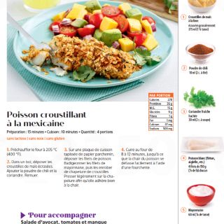 poisson croustillant mexicaine