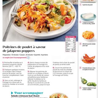 poitrine poulet jalapeno poppers