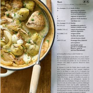 poulet artichaut feta