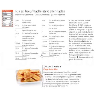 riz boeuf style enchiladas