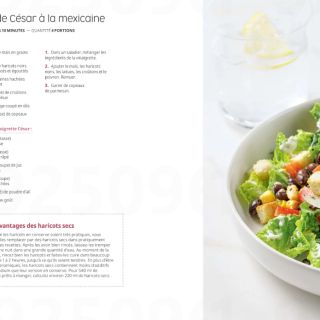 salade césar mexicaine
