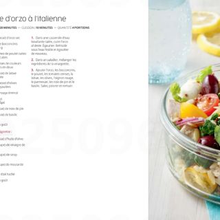 salade orzo à l'italienne