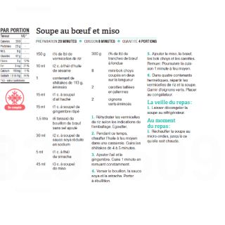 soupe boeuf et miso