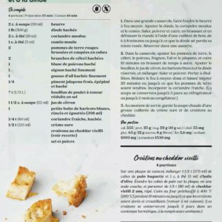 soupe haricots blancs dinde