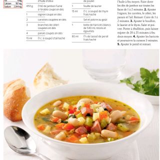 soupe jambon haricots