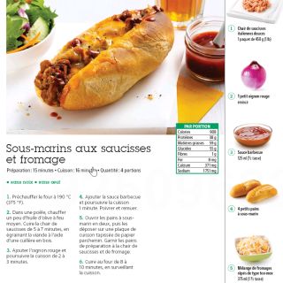 sous marine saucisse fromage