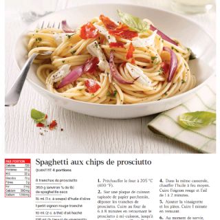 spaghetti chips de prosciutto