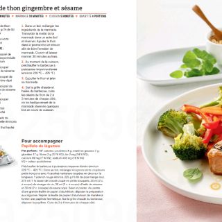 steack thon gingembre sésame