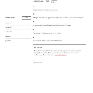 sucette saumon fromage