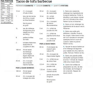 tacos tofu barbecue