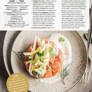 tartare saumon endive