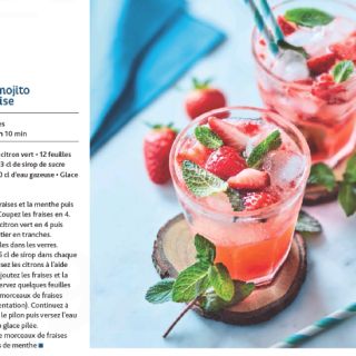 Virgin mojito Fraises