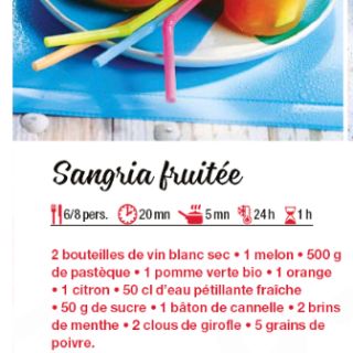 sangria fruits