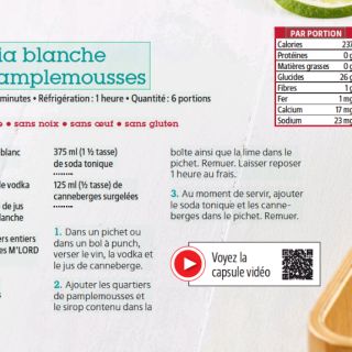 sangria pamplemousse